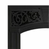 Traditional Metallic Black Surround With Safety Barrier For Vittoria Fireplace - Napoleon