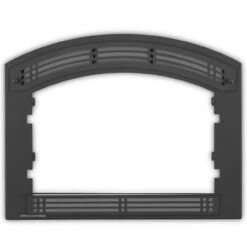 Black Surround With Modern Pattern Inset For NZ3000 Fireplace - Napoleon