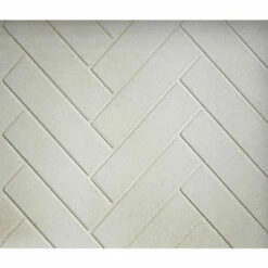 Herringbone Natural Gray Molded Brick Panels For Ashland 36"| Majestic