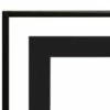 Empire 3/4" Black Beveled Decorative Fireplace Front For Boulevard 72" - American Hearth