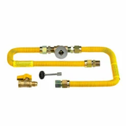 High Capacity Fire Pit Flex Line Kit With Key Valve