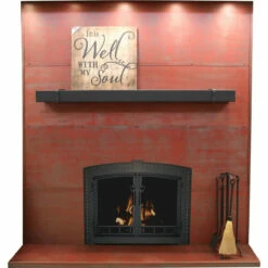 4ft Steel Mantel Shelf -DIMPLEX Sales Store ams steel mantel 35725.1556749825