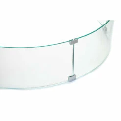 AMS Fire Pit Table Round Glass Wind Guard - 1/4" Thick Glass - Fire Flame Guard -DIMPLEX Sales Store ams wind guard 42 web 31041.1666899219