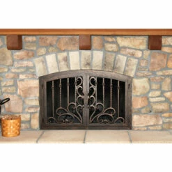 Arcadia Arched Fireplace Door - Wrought Iron 6 Arcadia Arched Fireplace Door - Wrought Iron -DIMPLEX Sales Store arcadia 10 arch web2 59291.1582065369