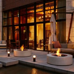 ARK 40 Fire Pit Table - EcoSmart Fire -DIMPLEX Sales Store ark fire pit table commercial space ark.jpg result 97201.1656595716