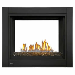 Ascent Multi-View See Through Fireplace With Glass Ember Bed Burner Assembly - Napoleon -DIMPLEX Sales Store ascent multi view 2 sided glass ember BHD4STGN MainPadded 1000px 86208.1640094755