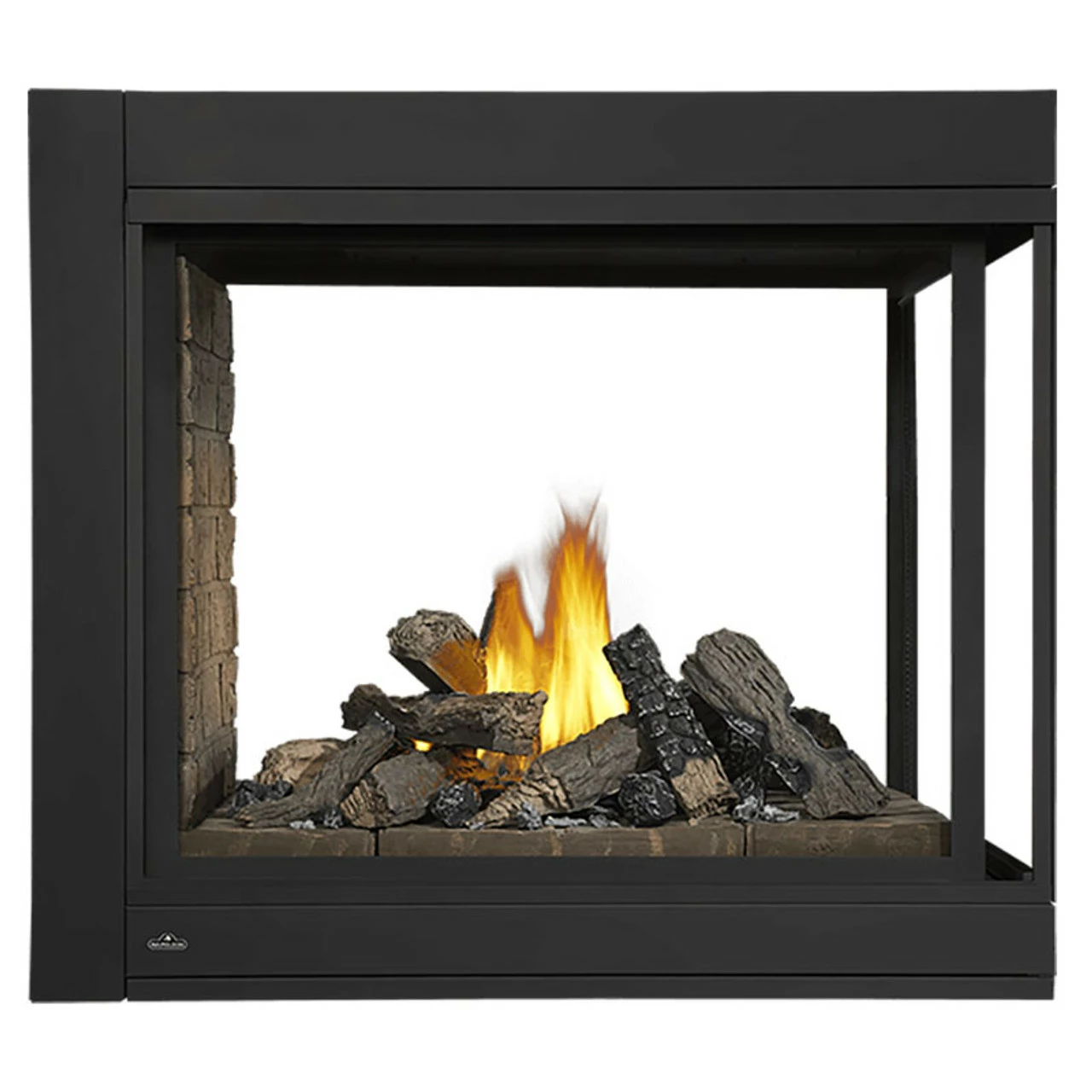 Ascent Multi-View Three Sided Fireplace With Log Set Burner Assembly - Napoleon 2 Ascent Multi-View Three Sided Fireplace With Log Set Burner Assembly - Napoleon - Image 2