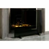 Greylite 2 Freestanding Glass Fireplace Screen | AMS Fireplace