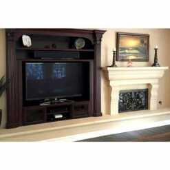 Camellia Rectangular Fireplace Door - Wrought Iron -DIMPLEX Sales Store camelia 49 fireplace door web1 45307.1655848294