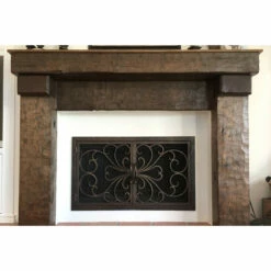Classic Rectangular Fireplace Door - Wrought Iron -DIMPLEX Sales Store classic 1 06 web 37844.1582137181