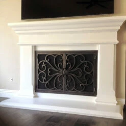 Classic Rectangular Fireplace Door - Wrought Iron -DIMPLEX Sales Store classic 1 11 web 49225.1582137182
