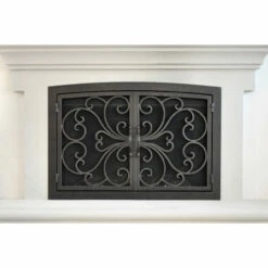 Classic Arched Fireplace Door - Wrought Iron -DIMPLEX Sales Store classic 1 arch web3 09857.1581969226
