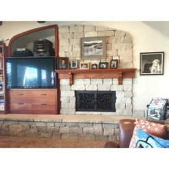 Classic Rectangular Fireplace Door - Wrought Iron -DIMPLEX Sales Store classic 1 fireplace door web12 44115.1582137183