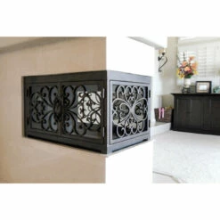 Classic Rectangular U-Shape Fireplace Door - Wrought Iron -DIMPLEX Sales Store classic 1 u shape web5 71141.1582224915