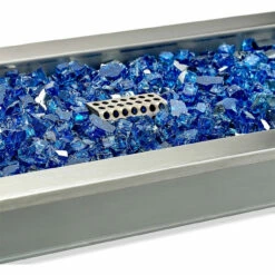 30" X 6"Stainless Steel LinearDrop-in Fire Pit Pan With Electric Ignition System Kit - Liquid Propane - CSA Certified -DIMPLEX Sales Store csa cageinstall glass1 4 54865 11075.1561160938