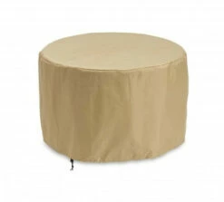 Outdoor GreatRoom Round Tan Protective Cover. (34" W X 34" D X 21.13" H) - CVR36