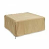Square Tan Outdoor Vinyl Fire Pit Table Cover - CVR5151 - The Outdoor Greatroom Company