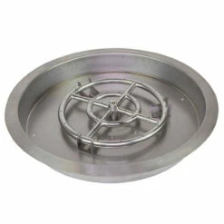 Drop-in Pan With Fire Ring - Stainless Steel | Grand Canyon Gas Logs