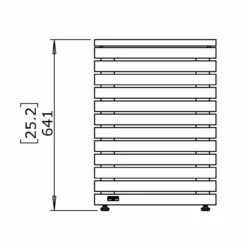 Fire Stool Tank (Teak) - EcoSmart Fire -DIMPLEX Sales Store ecosmart fire tank stool front 01 11044.1602502790