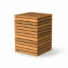 Fire Stool Tank (Teak) - EcoSmart Fire