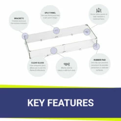 36" Rectangular Glass Wind And Flame Guard | American Fire Glass 6 36" Rectangular Glass Wind And Flame Guard | American Fire Glass -DIMPLEX Sales Store fg afpp 36 bubbles 45975.1615938449