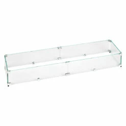 Linear Glass Flame Guard - 36 In | American Fire Glass
