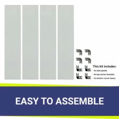 24" Square Glass Wind And Flame Guard | American Fire Glass 6 24" Square Glass Wind And Flame Guard | American Fire Glass -DIMPLEX Sales Store fg sqp 24 round corner 14113.1615937838
