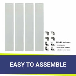 30" Square Glass Wind And Flame Guard | American Fire Glass 6 30" Square Glass Wind And Flame Guard | American Fire Glass -DIMPLEX Sales Store fg sqp 30 round corner 09686.1615932184
