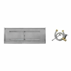 Match Light Ignition Stainless Steel H Burners - Linear - Drop-In| Firegear