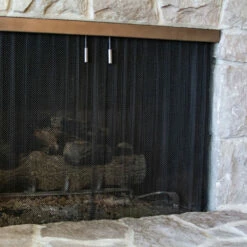 Formed Metal Fireplace Screen Systems| Cascade Home Decor