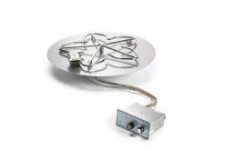 36 Inch Round Flat Pan Fire Pit Insert Push Button / Flame Sense - HPC