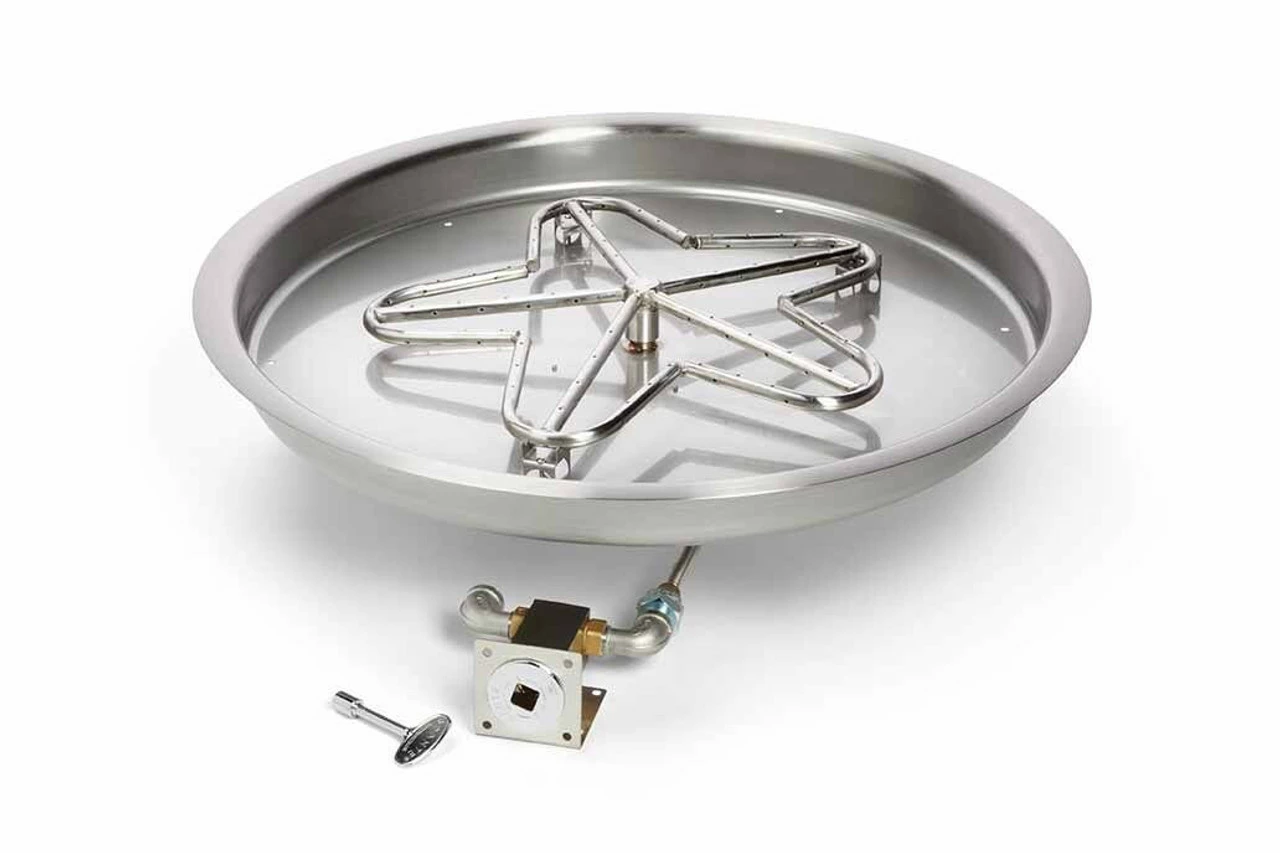 13" Round Bowl Pan Fire Pit Insert - Match Lit - HPC 1 13" Round Bowl Pan Fire Pit Insert - Match Lit - HPC