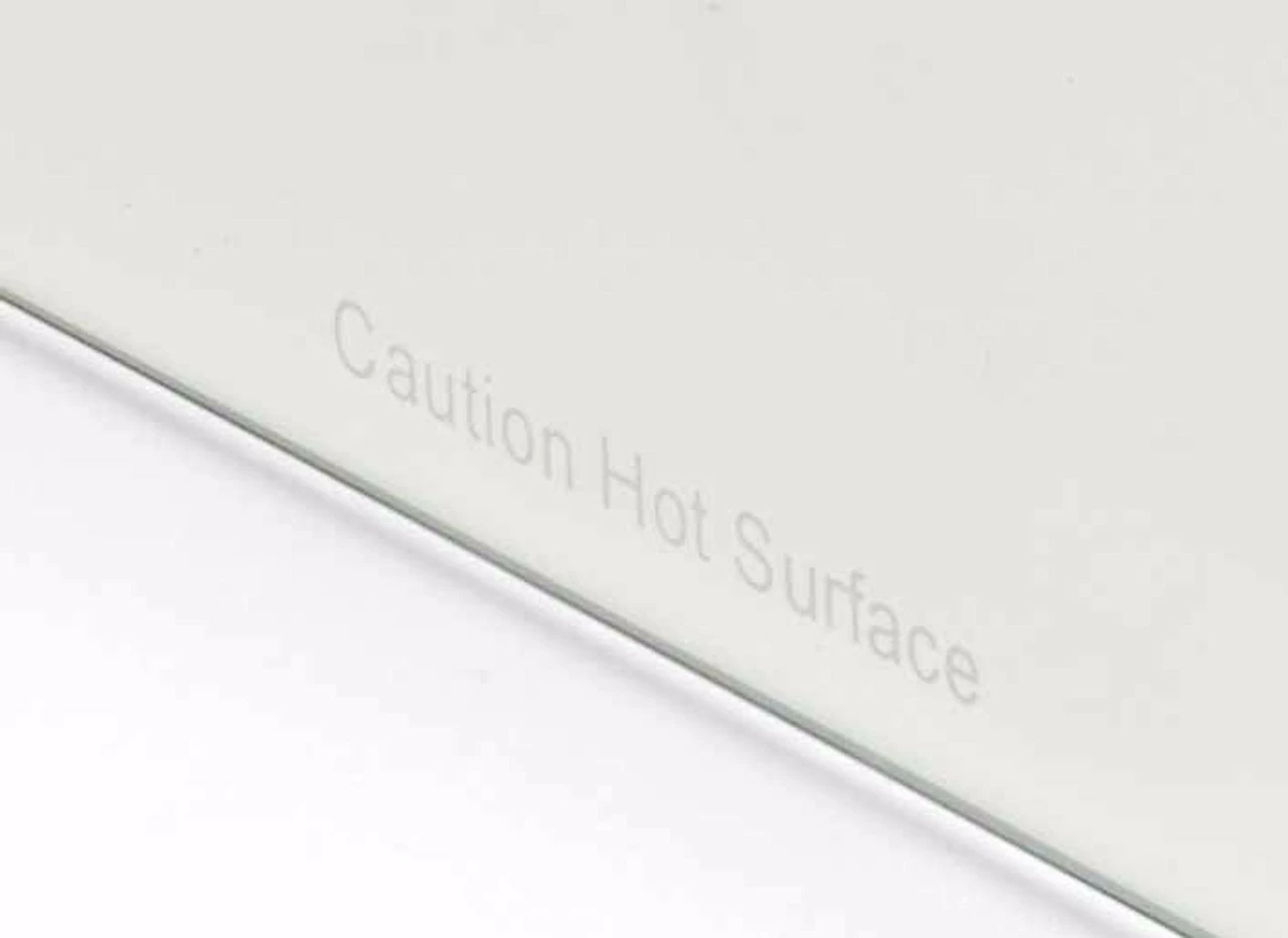 38" Round Tempered Glass Wind Guard - HPC 2 38" Round Tempered Glass Wind Guard - HPC - Image 2