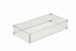 55 In X 15 In Linear Tempered Glass Wind Guard - HPC