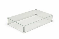 49 In X 21 In Rectangle Tempered Glass Wind Guard - HPC