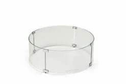 48" Round Tempered Glass Wind Guard - HPC