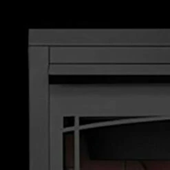 Black Zen Decorative Safety Barrier For GX42 Fireplace - Napoleon