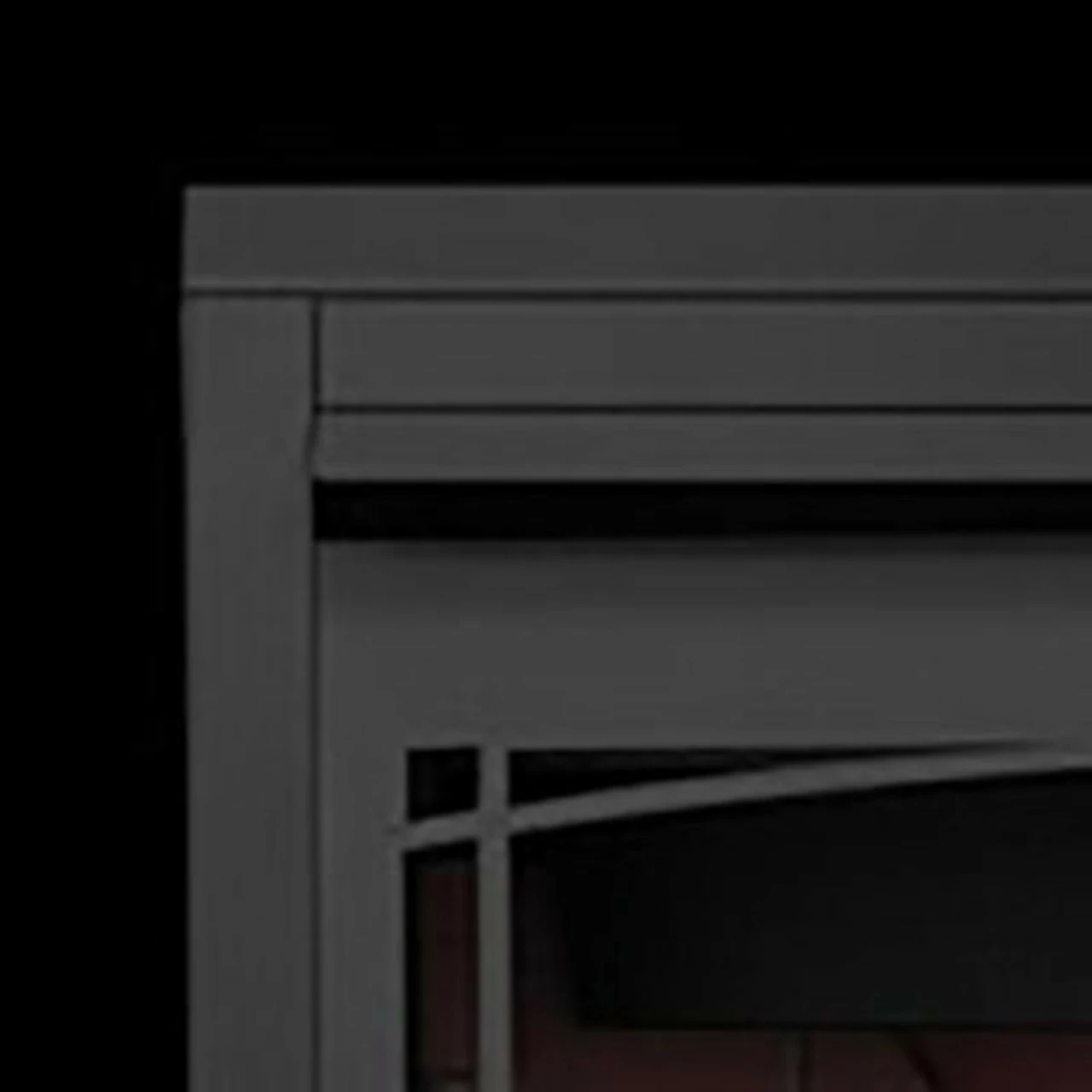 Black Zen Decorative Safety Barrier For B46 Fireplace - Napoleon 1 Black Zen Decorative Safety Barrier For B46 Fireplace - Napoleon