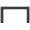 Contemporary Black Trim For Inspiration Fireplace Insert - Napoleon