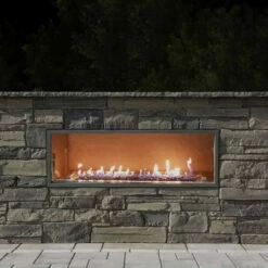 48" Kalea Bay |NON-LED Models -Outdoor Linear Gas Fireplace | Firegear