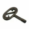 Traditional Fireplace Key - Dark Bronze
