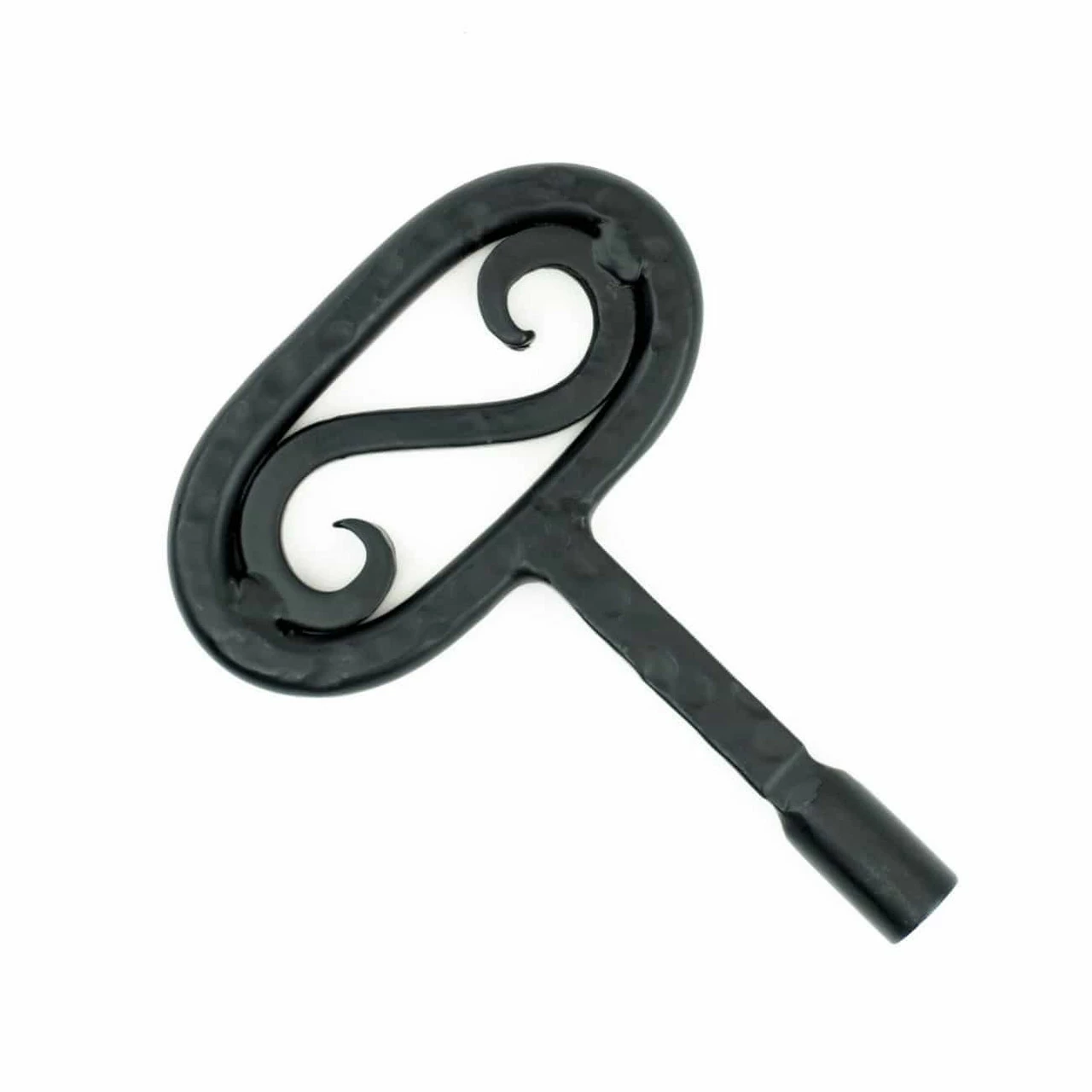 Traditional Oval Fireplace Key - Black 2 Traditional Oval Fireplace Key - Black - Image 2