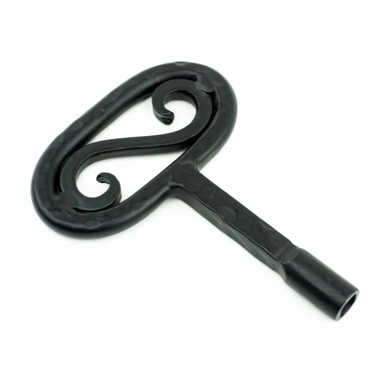 Traditional Oval Fireplace Key - Black 1 Traditional Oval Fireplace Key - Black