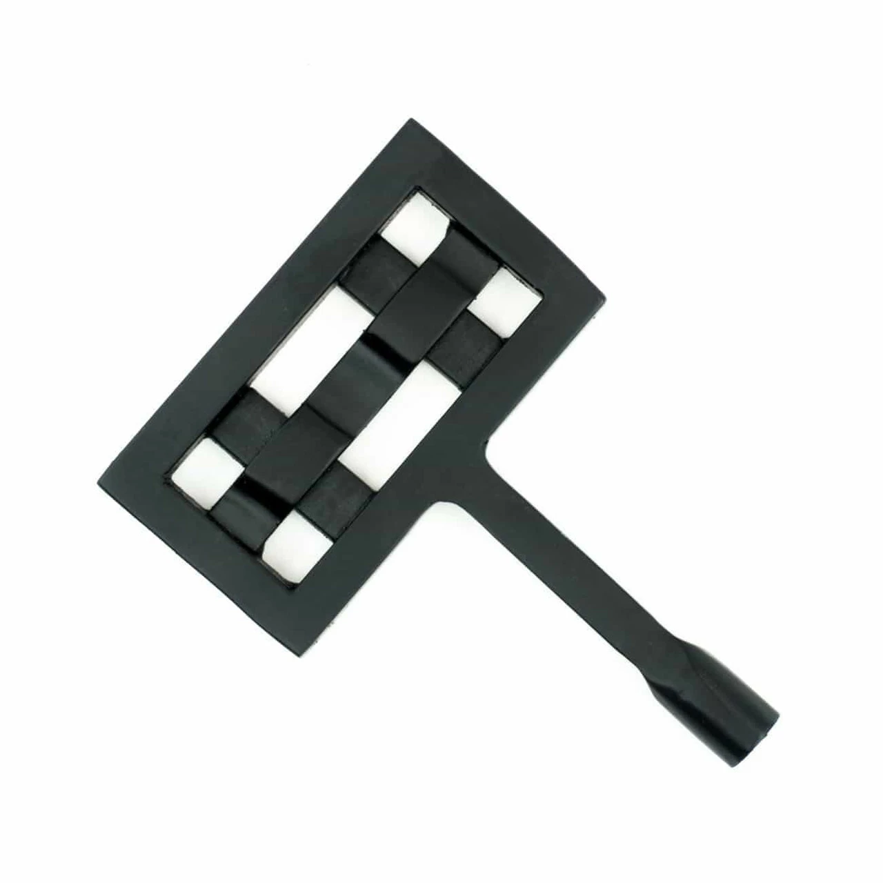 Square Knit Fireplace Key - Black 1 Square Knit Fireplace Key - Black