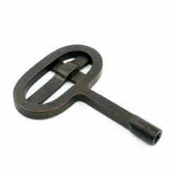 Oval Knit Fireplace Key - Dark Bronze