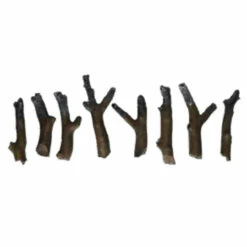 8 Piece Natural Wood Log Set - Amantii