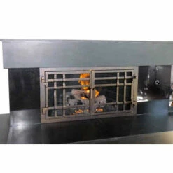 Mission Rectangular Fireplace Door - Wrought Iron -DIMPLEX Sales Store mission 18 rectangular fireplace door web5 41367.1575307635