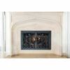 Montclair Rectangular Fireplace Door - Wrought Iron