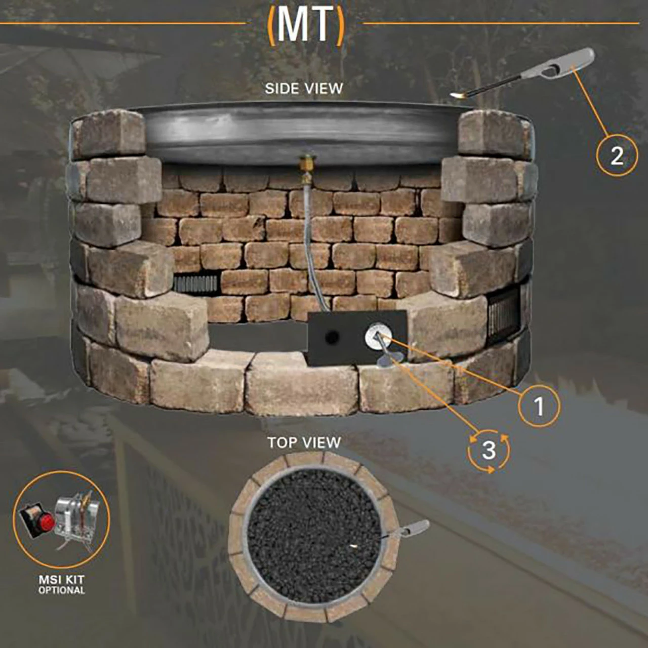 Square Flat MT Stainless Steel SRW Kits - Firegear 3 Square Flat MT Stainless Steel SRW Kits - Firegear - Image 3