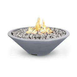 Cazo Narrow Lip Concrete Fire Pit | The Outdoor Plus